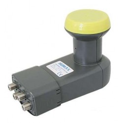 HUMAX LNB 104 QUATTRO για 1 Δορυφόρο και σύνδεση με Πολυδιακόπτη